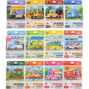 Puzzle Puzzle doprava 20 dílků