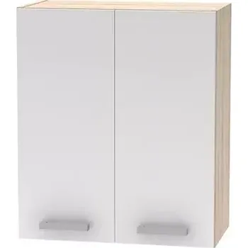 Kuchyňská linka Horní skříňka 2DV NOPL-007-OH - dub sonoma / bílá - SLEVA 3% s kodem radost25