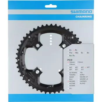 Klika na kolo SHIMANO PREVODNIK FC-T6010 48ZUBŮ,černé,4524667828068,Y1WE98010