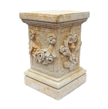 Zahradní dekorace Zdobený zahradní sloupek 40cm