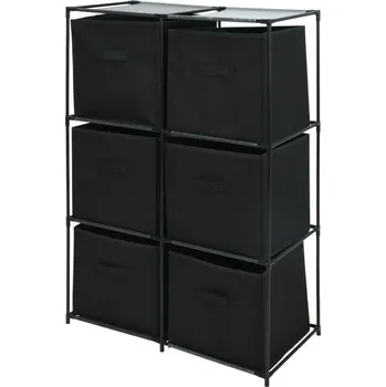 Úložný box HOMESTYLING Zásuvková skříňka 6 úložných boxů KO-C80652650