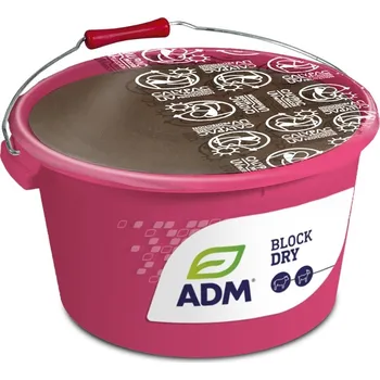 Krmivo pro hospodářské zvíře Minerální liz Block DRY ADM melasový pro dojnice, suchostojné krávy a kozy 25 kg