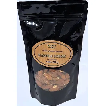 Sušená potravina Mandle uzené 250 g, NaturBites