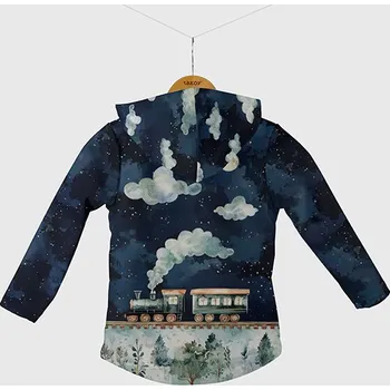 Panel se střihem 104 softshell bunda noční vláček