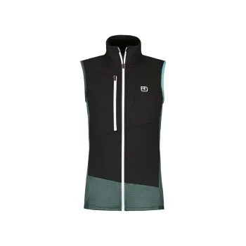 Dámská vesta Ortovox FLEECE GRID VEST W dark arctic grey S; Černá vesta + DÁREK DLE VÝBĚRU!
