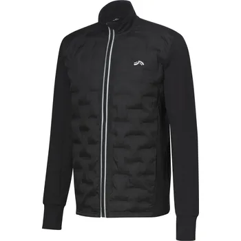 CRIVIT Pánská hybridní termo bunda (XL(56/58), černá)