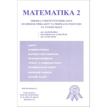 Přírodní věda RNDr. Marián Olejár - Young Scientist Matematika 2