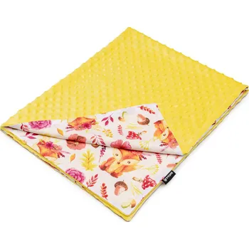 Dětská deka T-TOMI MINKY Přikrývka Foxes, 80 x 100 cm