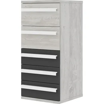 Dětská skříň Dětská komoda shade, cascina Mety long