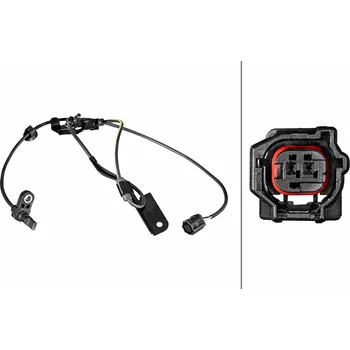 Přislušenství brzdového systému Snímač, počet otáček kol HELLA 358217441