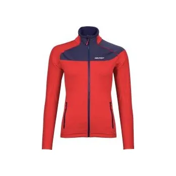Dámská mikina High Point CASCADE LADY SWEATSHIRT red/blue XS; Červená mikina + DÁREK DLE VÝBĚRU!