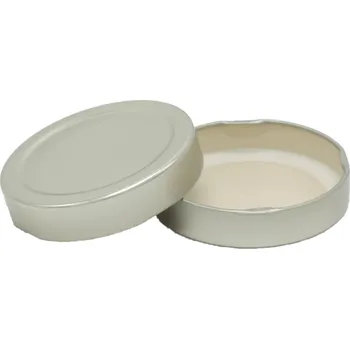 Víčko na zavařovací sklenici Zavařovací víčko DEEP VYSOKÉ STŘÍBRNÉ TO 66 RTS (paster do 105°C) Počet kusů v balení: 1