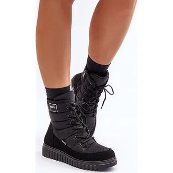 Dámská zimní obuv Dámské Sněhule Progress PROGJ-24-157 Barva: Černá, Velikost: 38