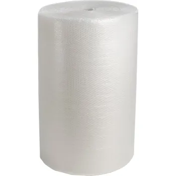 Obalový materiál BRAVSON GROUP s.r.o. Bublinková fólie BG 1m/100m transparentní, O bublinek 10mm a výška 4mm