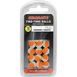 STARBAITS Two Tones Balls 10mm oranžová/bílá (plovoucí kulička) 12ks