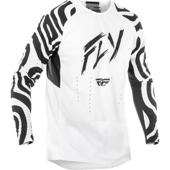 Moto dres Dres EVOLUTION, FLY RACING - USA 2025 (bílá/černá, vel. 2XL)