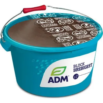 Krmivo pro hospodářské zvíře Minerální liz Block BREBIGEST ADM melasový pro březí ovce, kozy a skot 20 kg