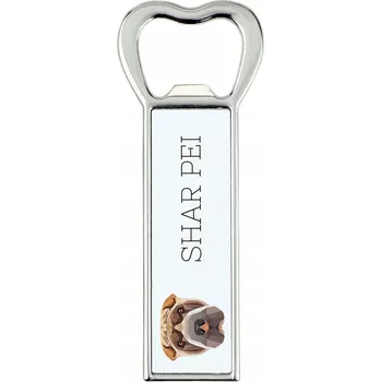 Otvírák Otvírák na láhve Shar Pei - geometrický pes