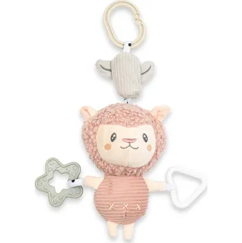 plyšák Lama plyš na zavěšení New Baby Lama 19cm