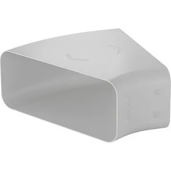 Airforce P-RBH 150 ploché koleno 30°, světle šedé