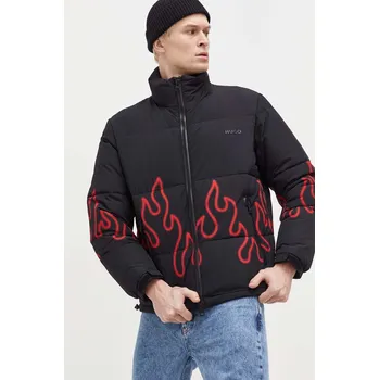 Bunda HUGO pánská, černá barva, zimní, 50520514 99X, vel. XL