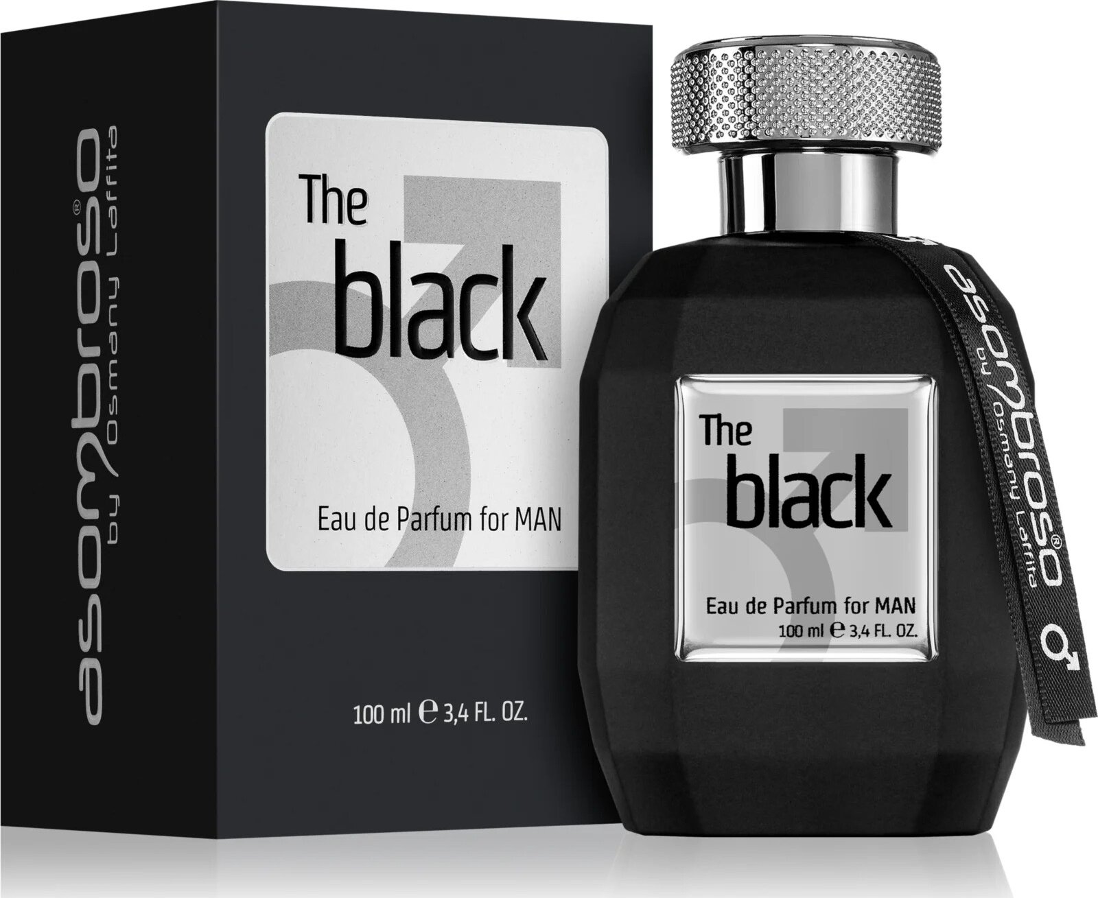 Asombroso by Osmany Laffita The Black for Men parfémovaná voda pro muže 100 ml