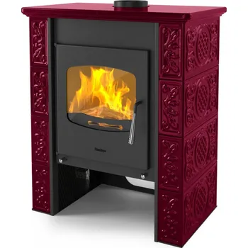 HS Flamingo Kachlová kamna FLAMINGO ® BALI, kachle bordo