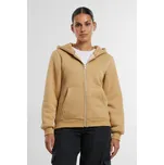 Ladies Bonded Sherpa Zip Hoody - unionbeige M