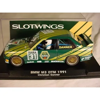 auto na autodráhu Model SLOTWINGS auta na autodráhu BMW M3 DTM 1991, DTM 1991 Christian Danner