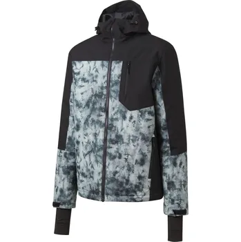 CRIVIT Pánská lyžařská bunda (L(52/54), vzor/černá)