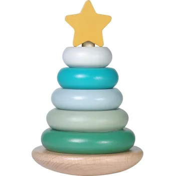 ostatní stavebnice Dřevěná skládací věž Christmas Tree – Kindsgut ID_1701518