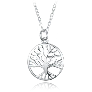 Náhrdelník 2183 MINET Stříbrný náhrdelník strom života