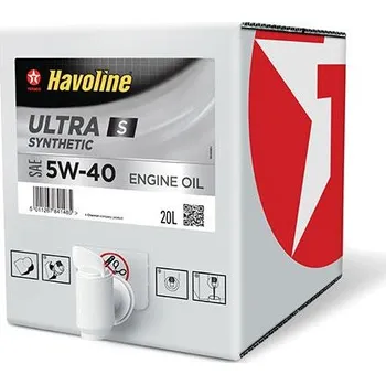 Motorový olej Texaco Havoline Ultra S 5W-40 BIBX 20L