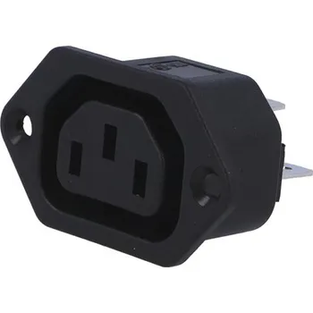 Elektrická zásuvka Bulgin PX0675/63 zásuvka C13 (F) do panelu