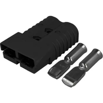 Elektrický konektor Konektor DC 1130-0201-05 2pin černá 6mm2