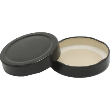 Víčko na zavařovací sklenici Zavařovací víčko DEEP VYSOKÉ ČERNÉ TO 66 RTS KARTON (paster do 105°C) Počet kusů v balení: 800