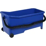 Vědro obdélníkové 20l + mřížka + kolečka - 1524 KUBALA