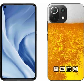 Pouzdro na mobilní telefon Gelový kryt mmCase na Xiaomi Mi 11 Lite 4G/5G - pivní motiv 3