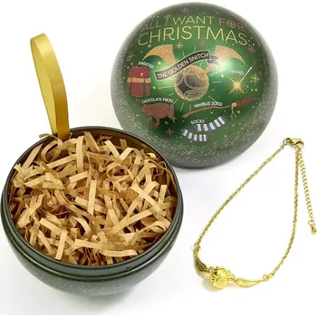 Vánoce Distrineo Vánoční koule Harry Potter s náramkem - Zlatá střela