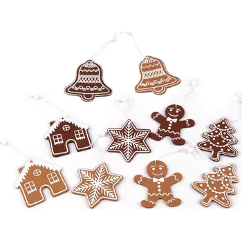 Příze Vánoční dekorace k zavěšení filc - 2 ks