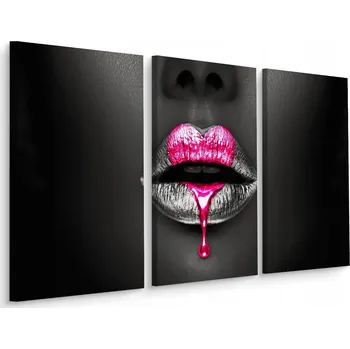 Obraz Obraz Triptych Ženská tvář RTY 3D Efekt 120x80