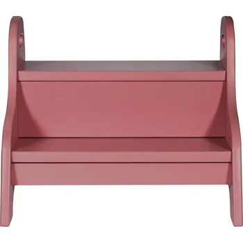 Stolička Světle červený stupínek Dusky Pink – Kindsgut ID_1701534