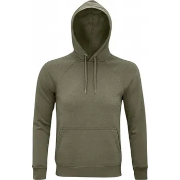 Pánská mikina Sol's Unisex mikina Stellar ze směsi organické bavlny 280 g/m Barva: Khaki, Velikost: XS L03568