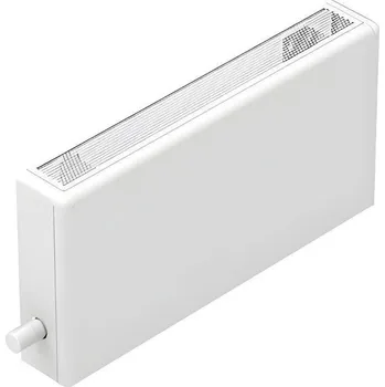 Radiátor Konvektor nástěnný Isan Ecolite Round 300 x 82 x 500 mm, 158 W, připojení vlevo, bílá