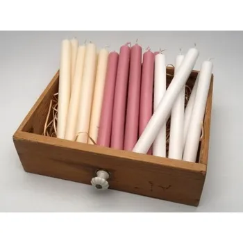 Lucerna Svíčka přírodní úzká, Barva Bílá