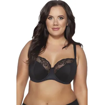 Podprsenka Dámská podprsenka 2110 Azalea black - AVA černá 90/E