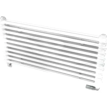 Radiátor Radiátor článkový Isan Atol horizontální C2 2000 x 260 mm, 720 W, uchycení na zeď, UV, bílá
