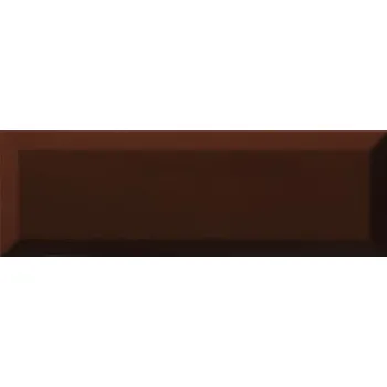 Obklad Obklad Ribesalbes Chic Colors cacao bisel 10x30 cm lesk CHICC1342