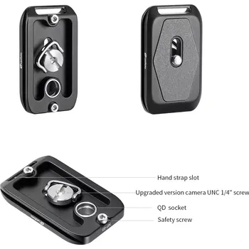 LEOFOTO | Destička NP-65 se zámkem QD