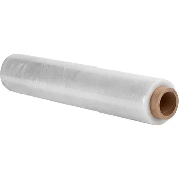 Obalový materiál BRAVSON GROUP s.r.o. Ruční stretch fólie BG 0,5m/197m transparentní, 2,1kg, 17µm